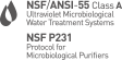 NSF/ANSI-55 ClassA NSF P231